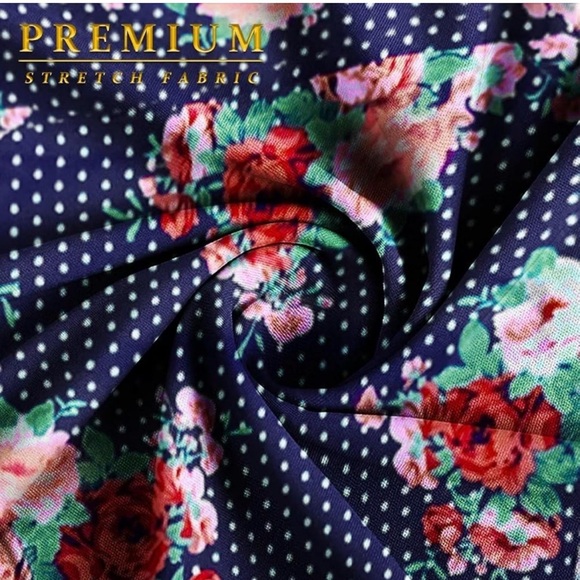 Hybrid & Company Women Office Dressy Leggings Skinny Trousers with Print Medium - Picture 5 of 9